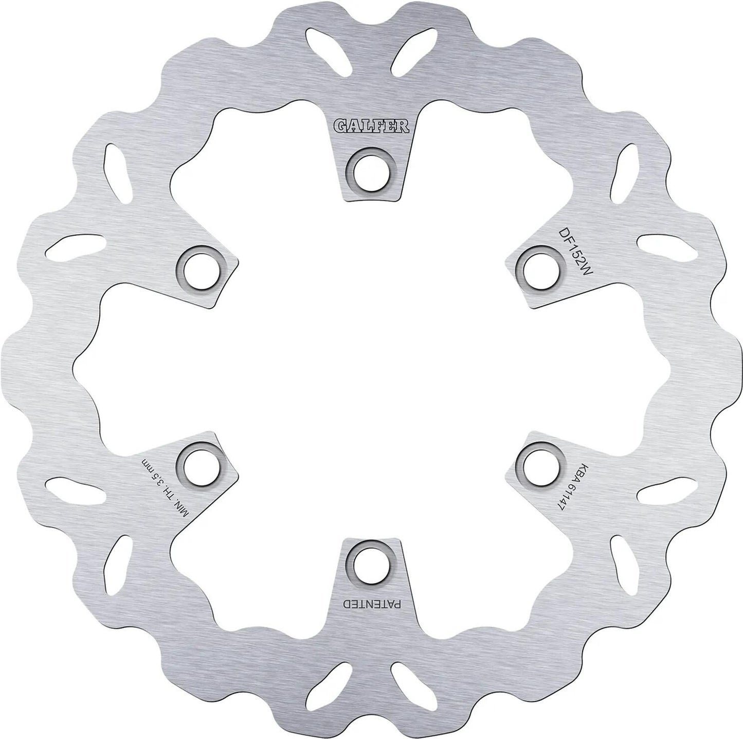 Galfer remschijf df152 rotor brake rotors starr r90r