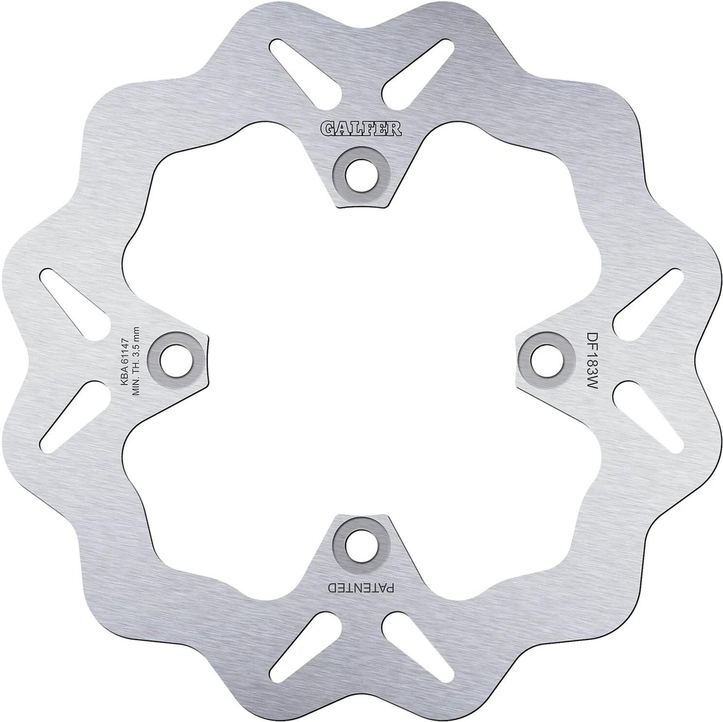 Disco freno Galfer Wave df183 rotore df183 tipo w rigido