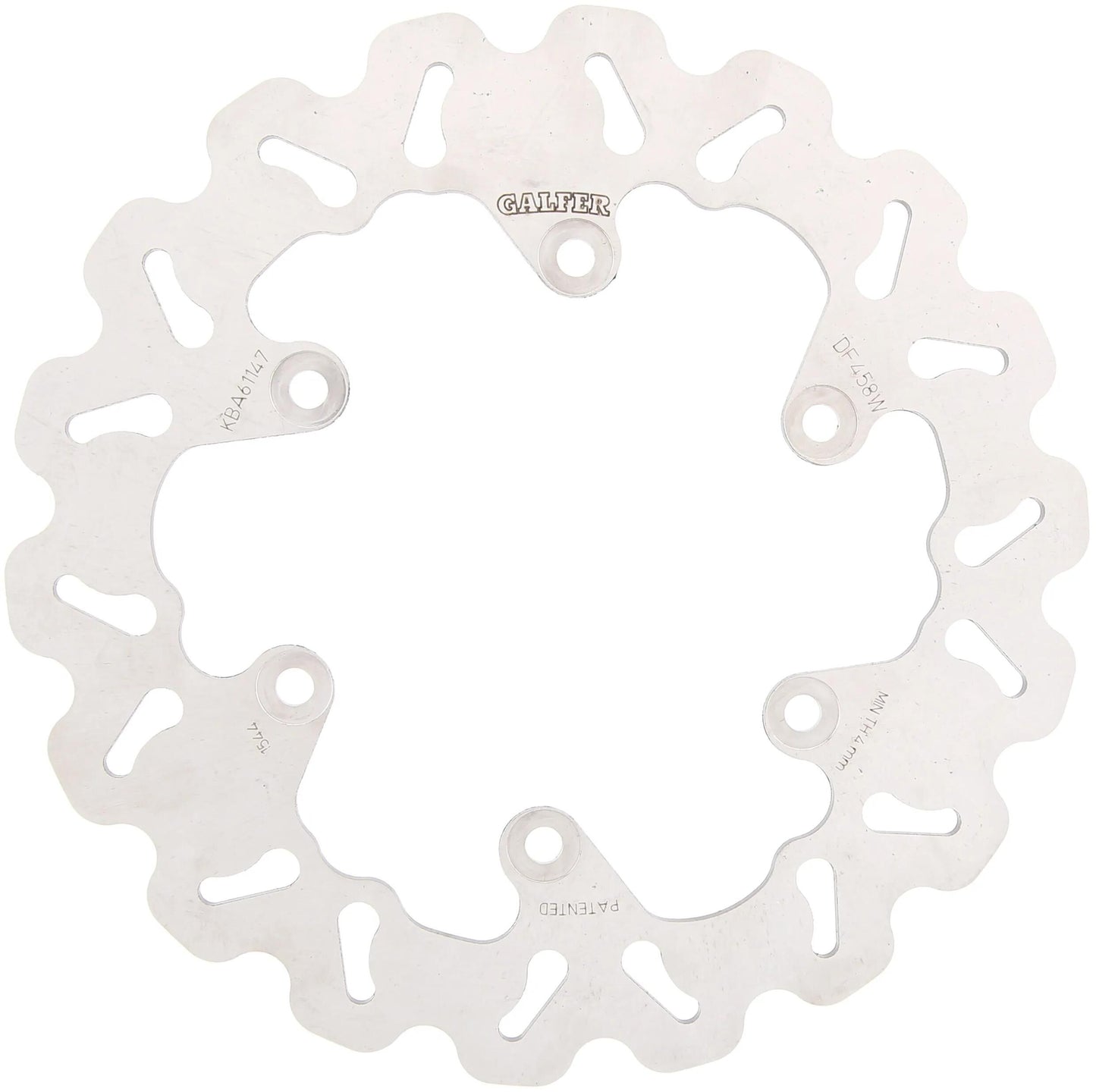 Disco freno Galfer Wave df458 rotore df458 tipo w rigido