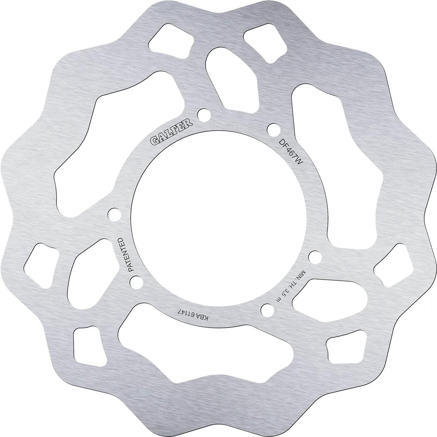 Disco freno Galfer Wave df467 rotore df467 tipo w rigido