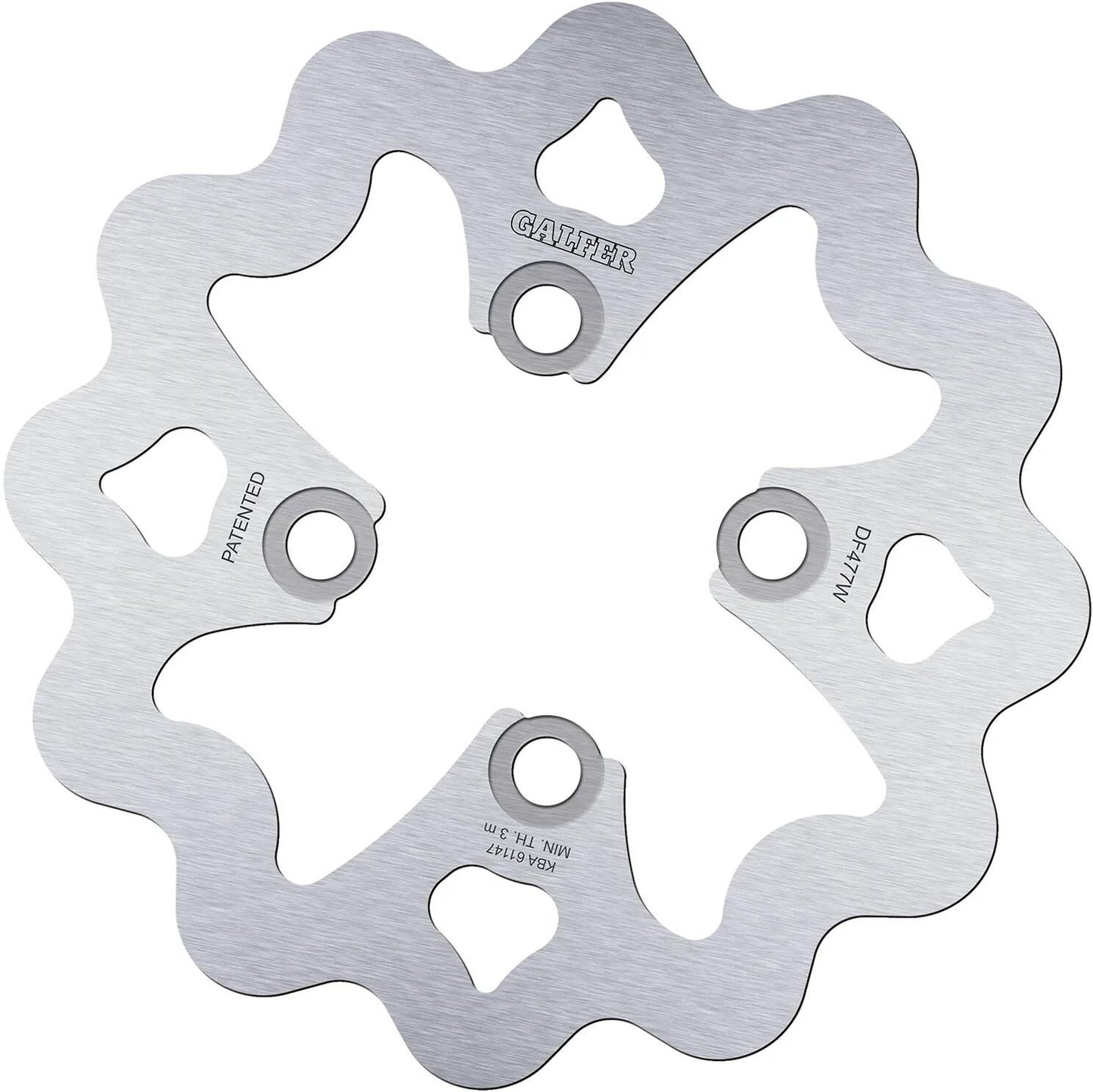 Disco freno Galfer Wave df477 rotore df477 tipo w rigido