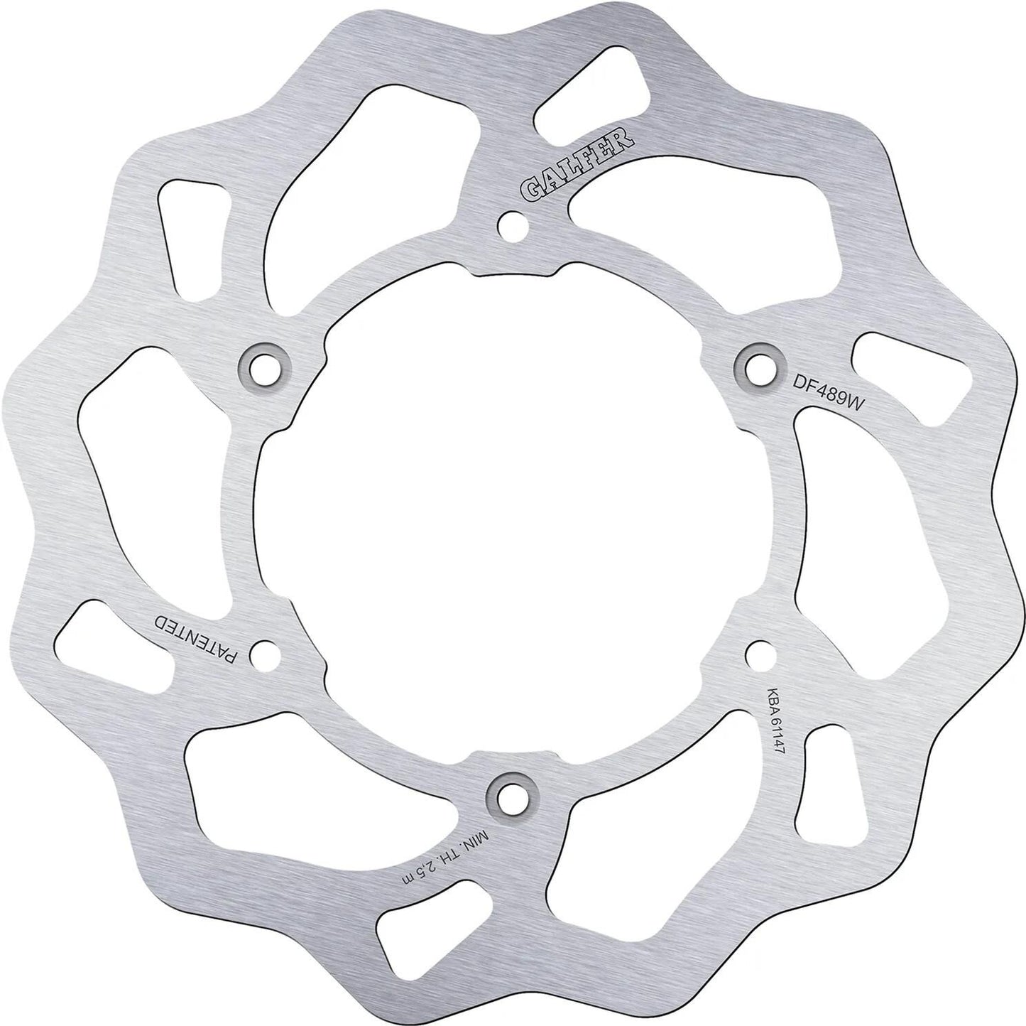 Disco freno Galfer Wave df489 rotore df489 tipo w offroad rigido