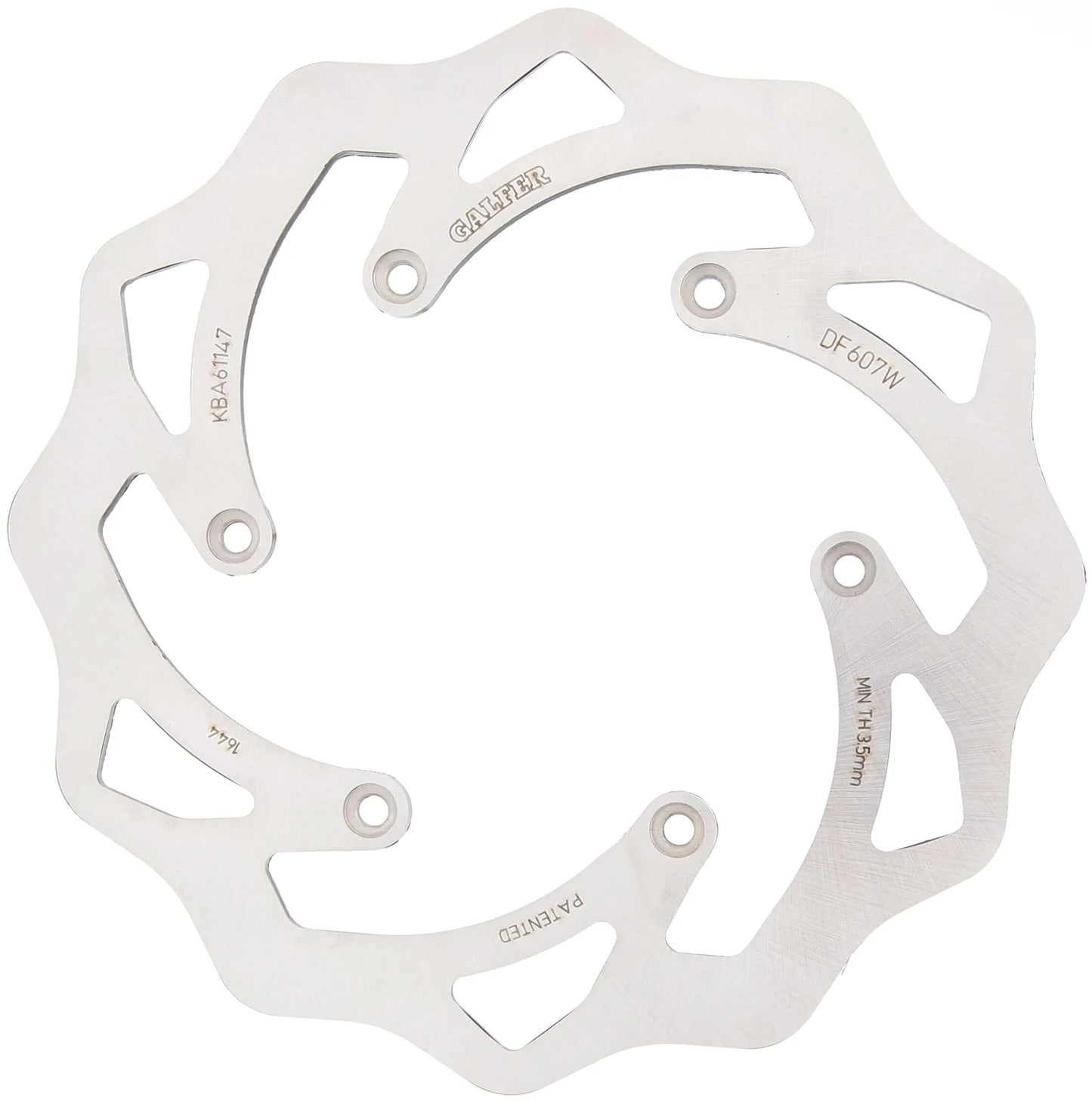 Disco freno Galfer Wave df607 rotore df607 tipo w offroad rigido
