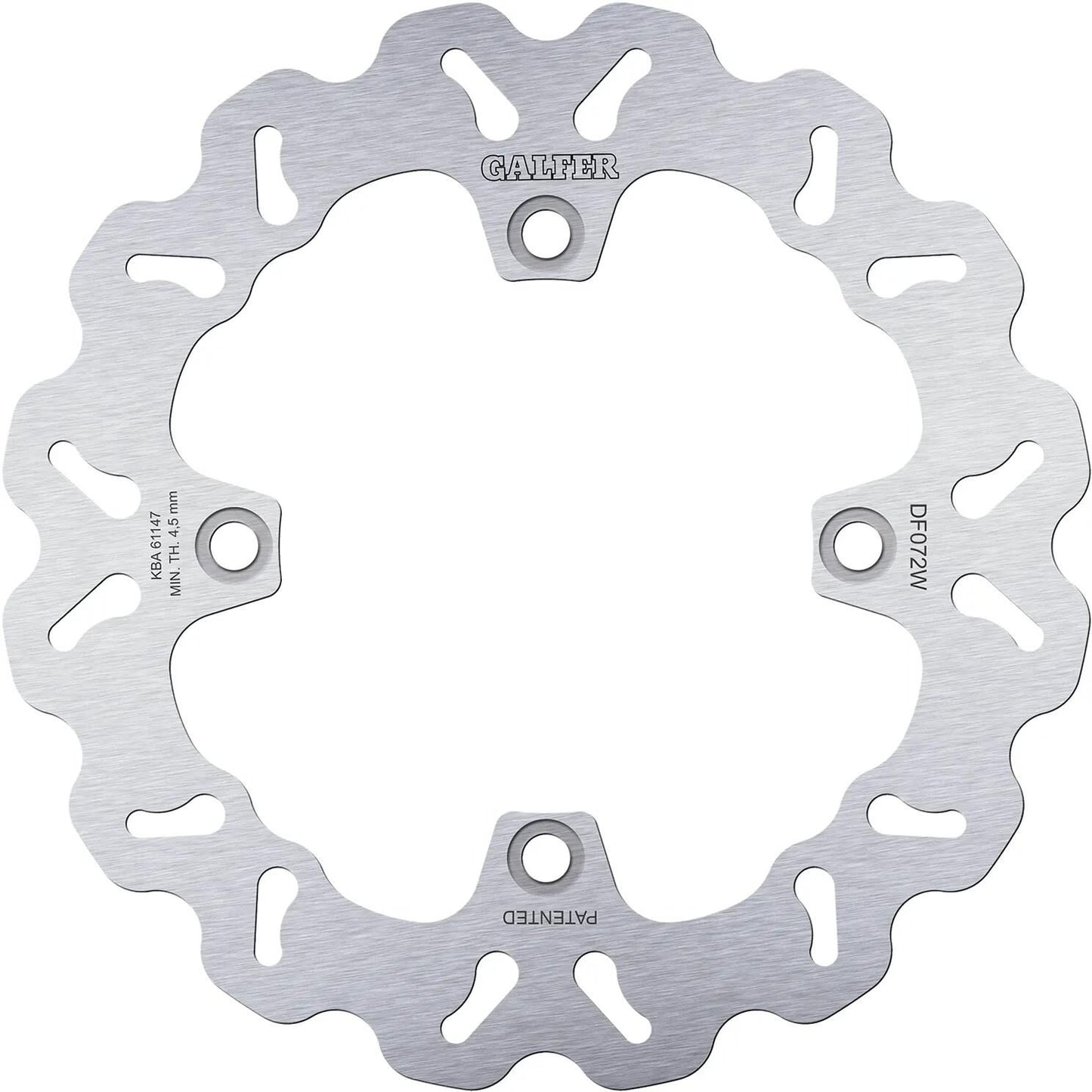 Disco freno Galfer Wave df072 rotore df072 tipo w rigido
