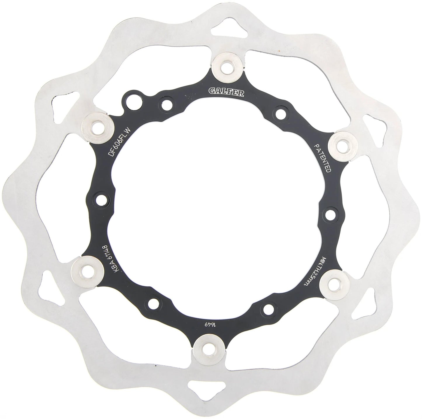 Galfer remschijf df606 rotor df606 flw offroad floating