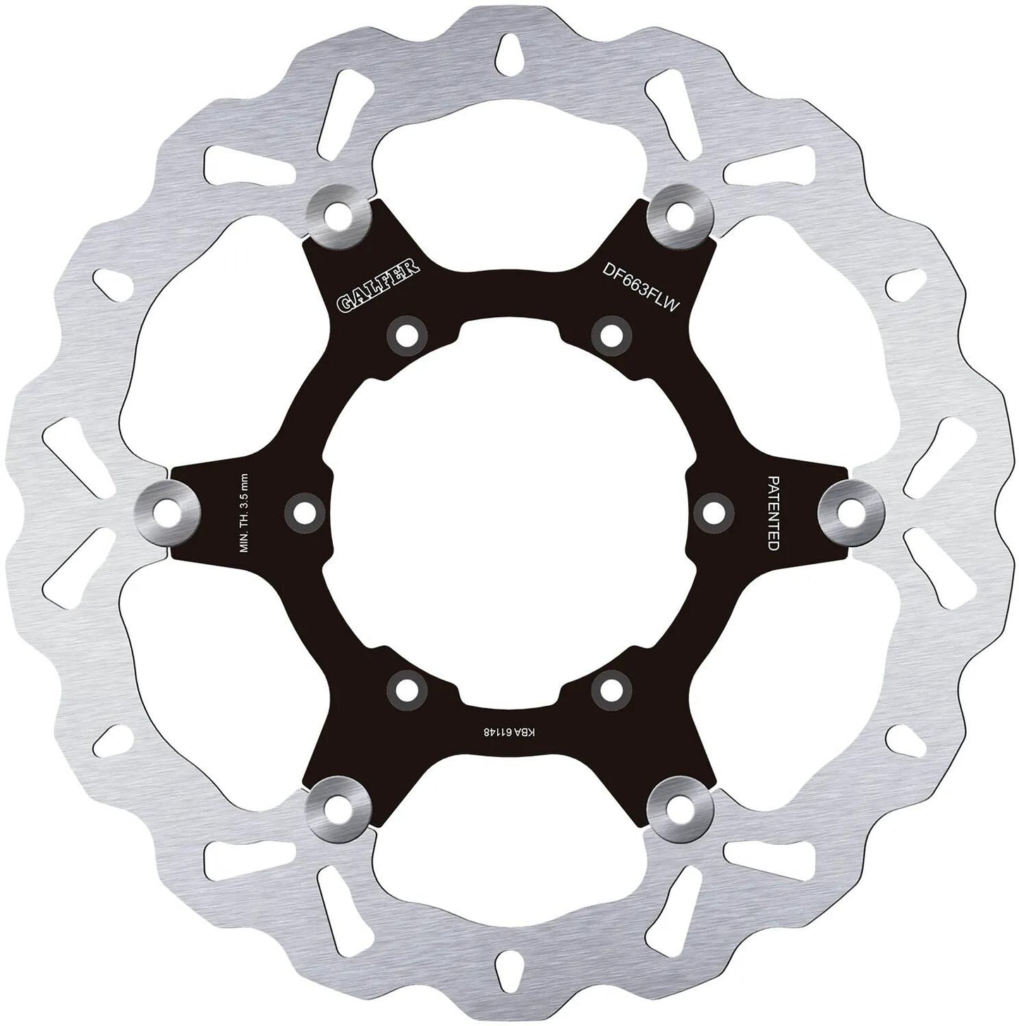 Galfer remschijf df663 rotor df663 flw floating offroad
