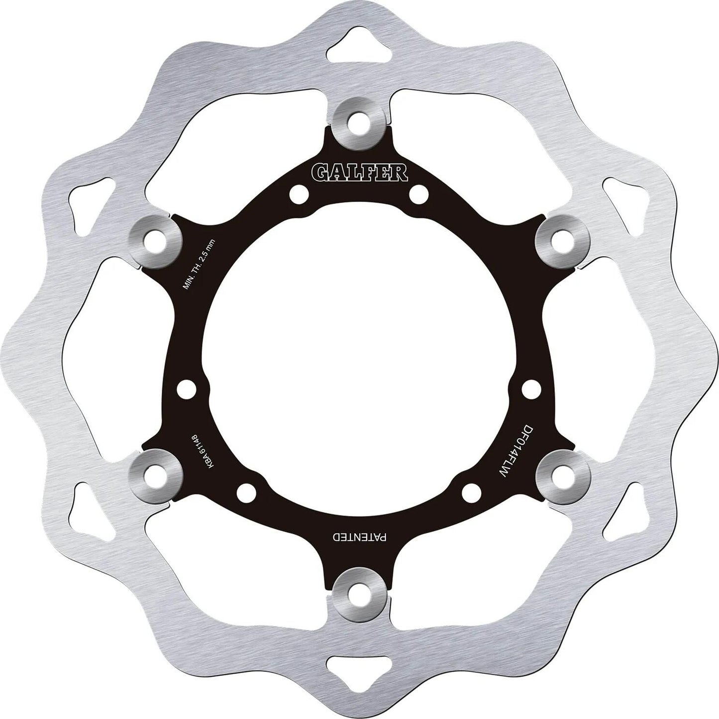Galfer remschijf df014 rotor df014 flw offroad floating