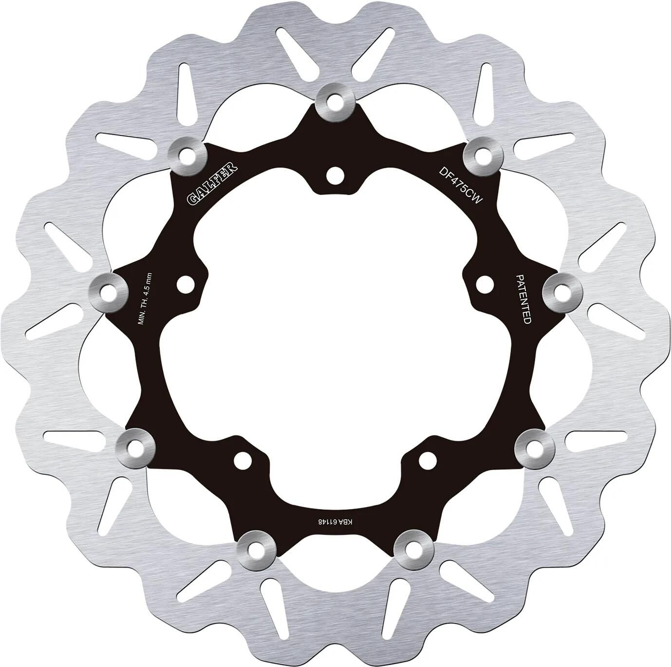 Disco freno Galfer Wave df475 rotore df475 tipo cw flottante