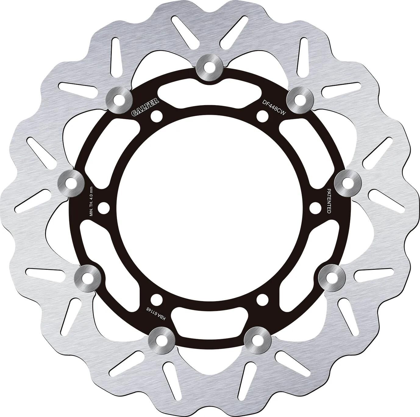 Disco freno Galfer Wave df448 rotore df448 tipo cw flottante