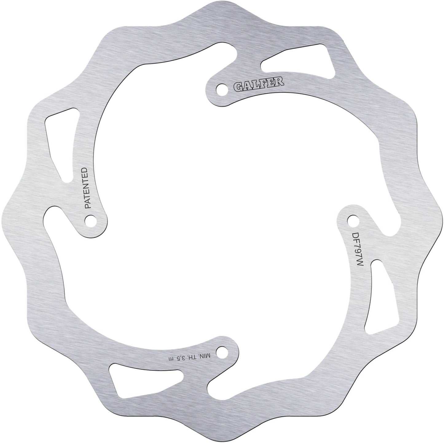 Disco freno Galfer Wave df797 rotore df797 tipo w offrod rigido