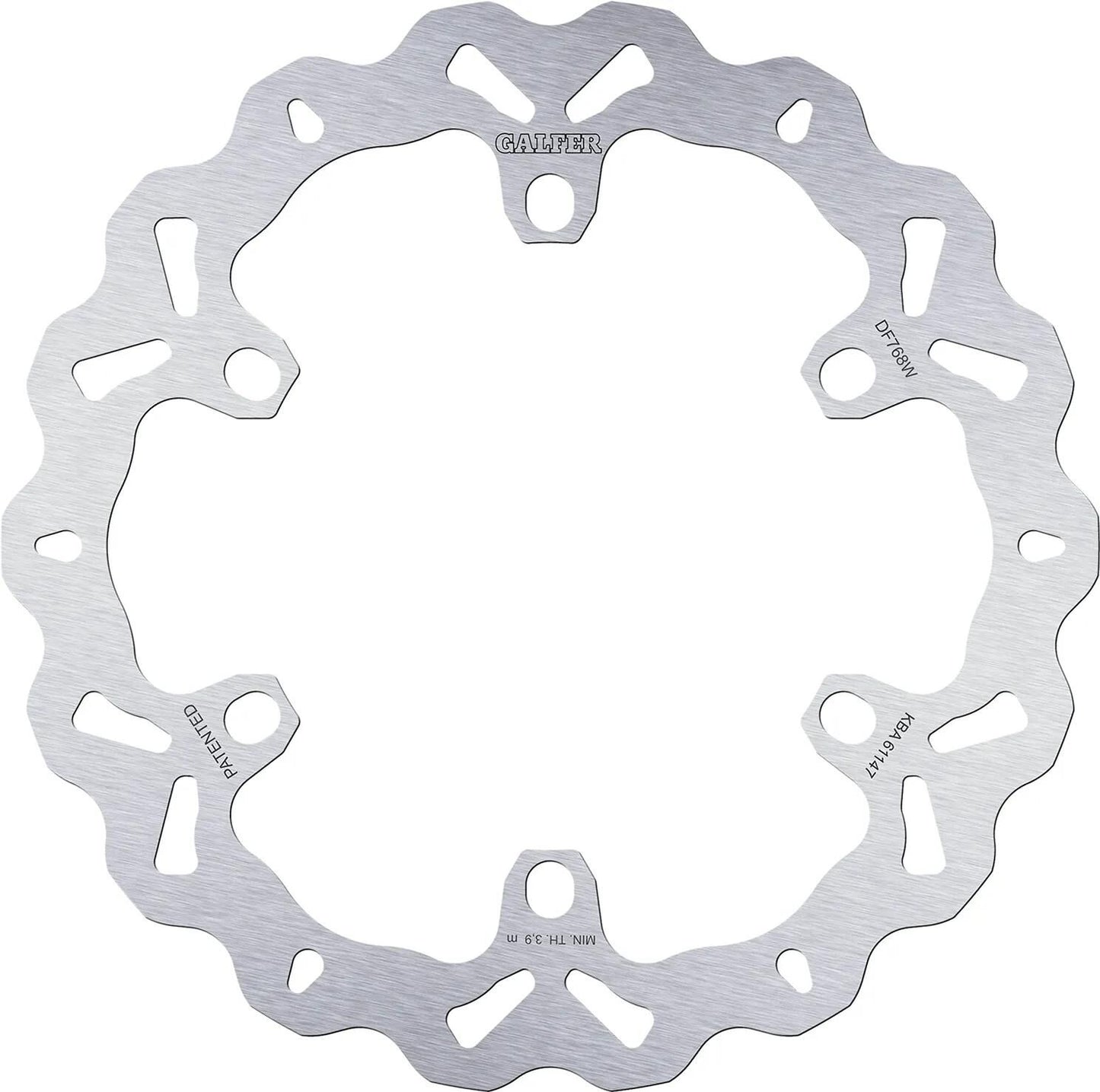 Galfer remschijf df768 rotor brake rotors starr r90r