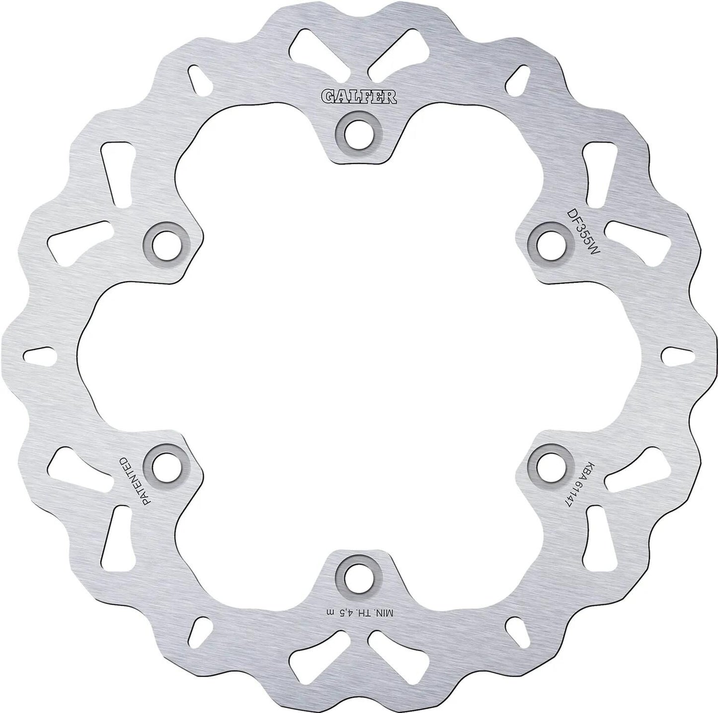 Disco freno Galfer Wave df355 rotore df355 tipo w rigido