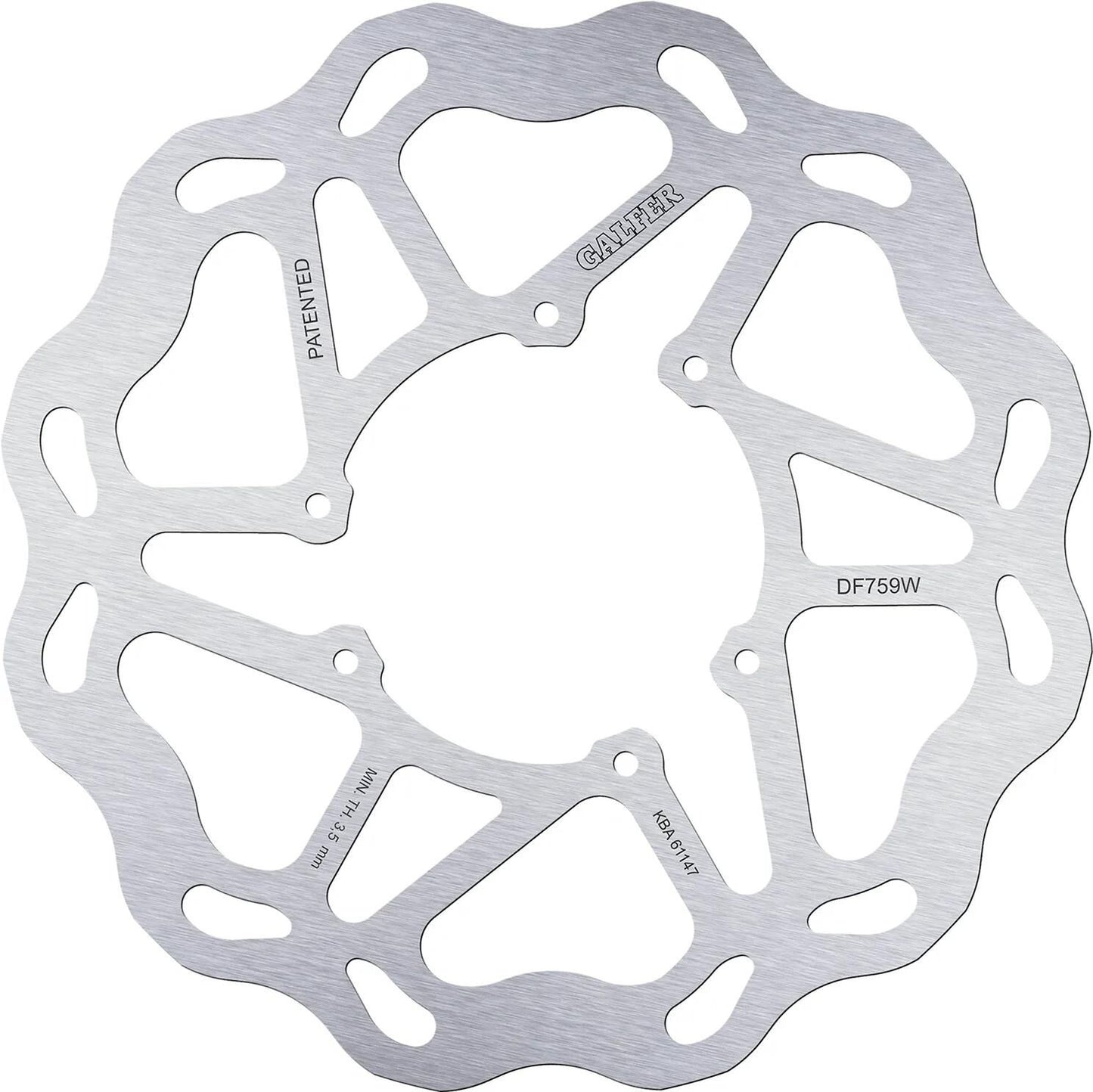 Disco freno Galfer Wave df759 rotore df759 tipo w rigido