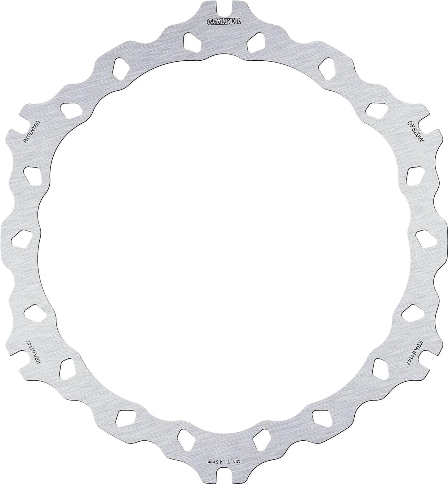 Galfer remschijf df820 rotor brake rotors starr