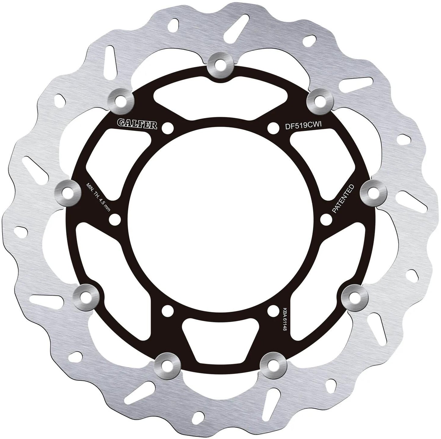 Galfer remschijf df519 rotor brake rotors floating left