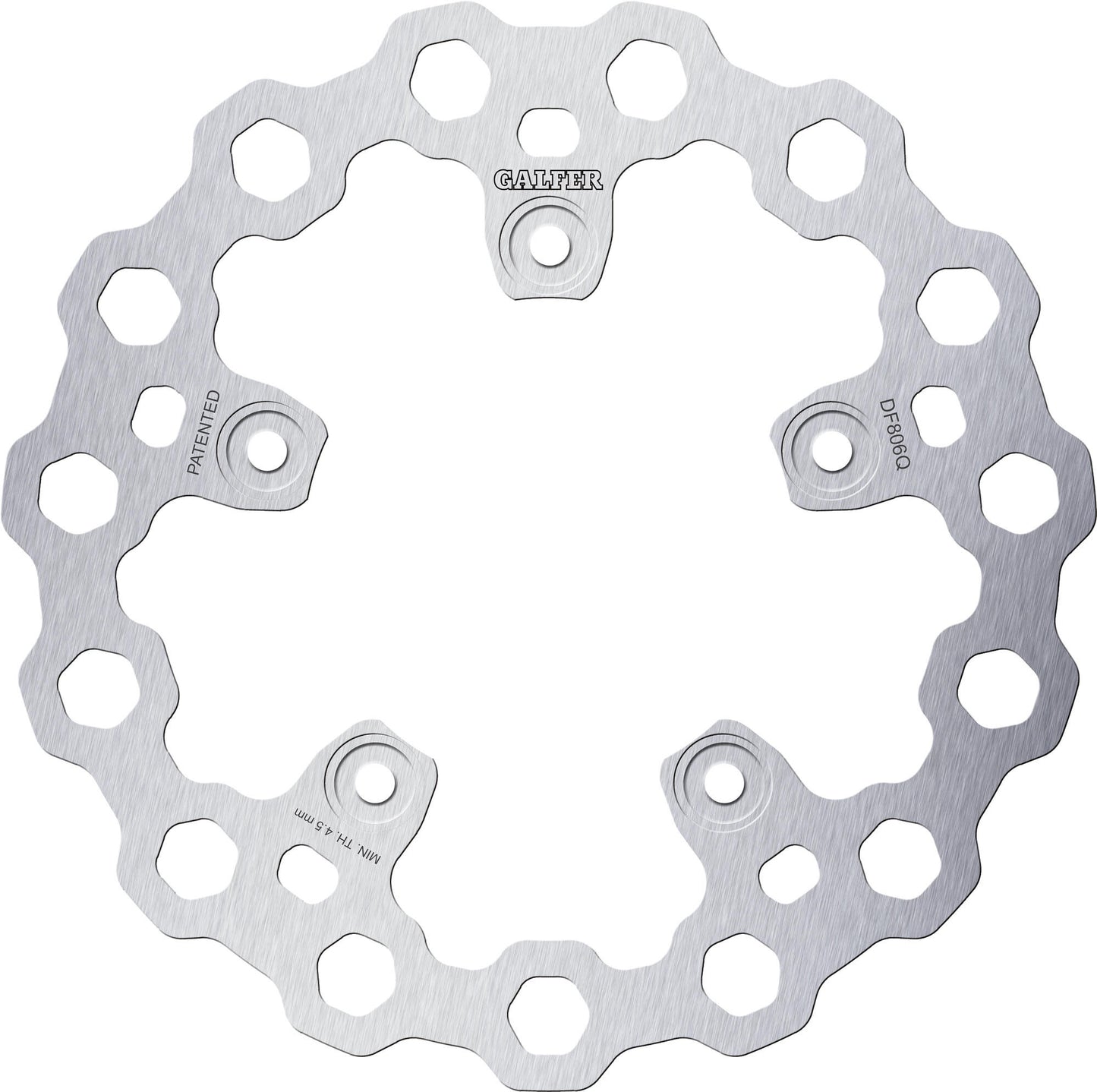 Disco de freno galfer df806 rotor rotores de freno starr r90