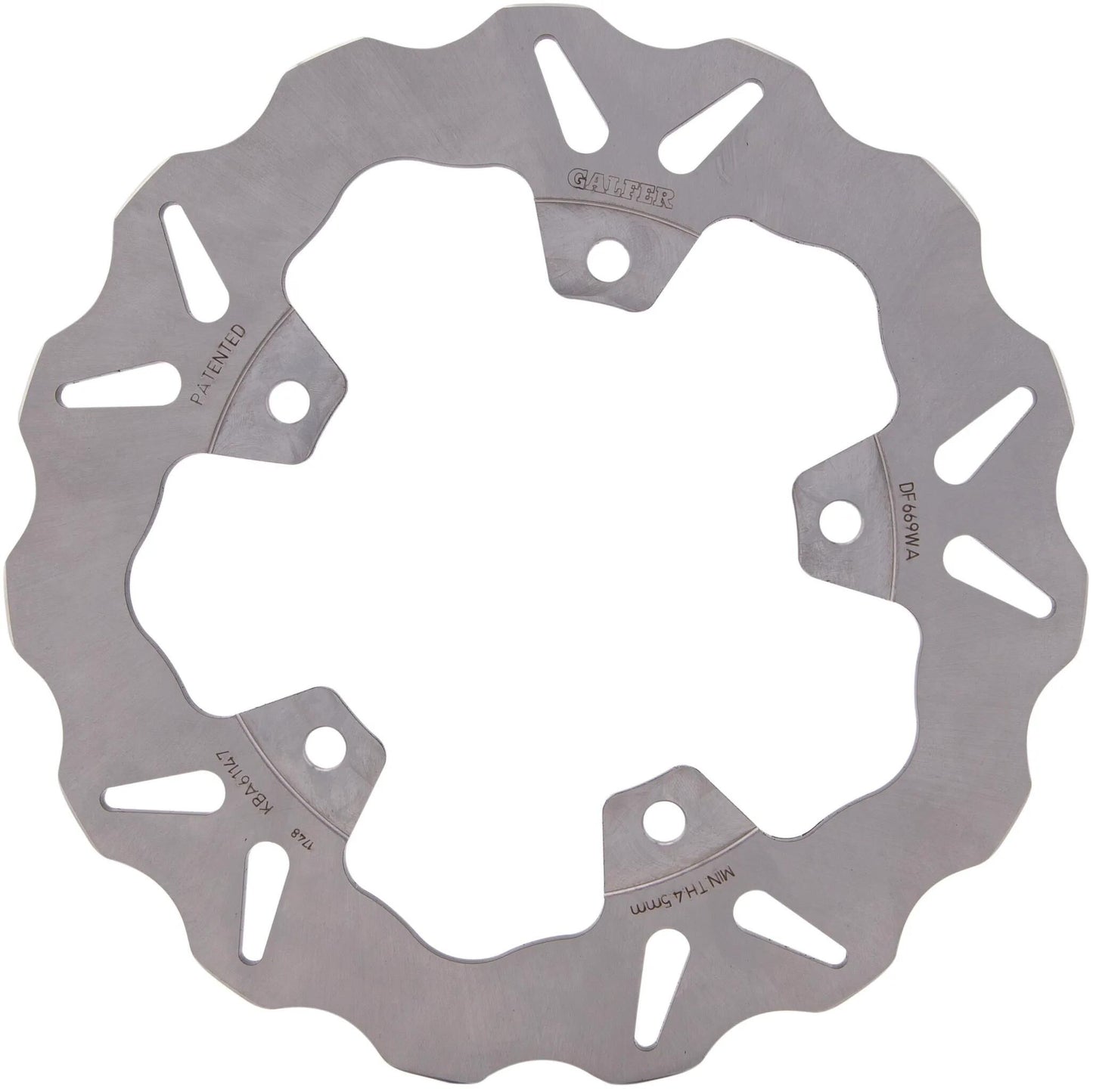 Disco freno Galfer golf df669 rotore df669 tipo wa rigido