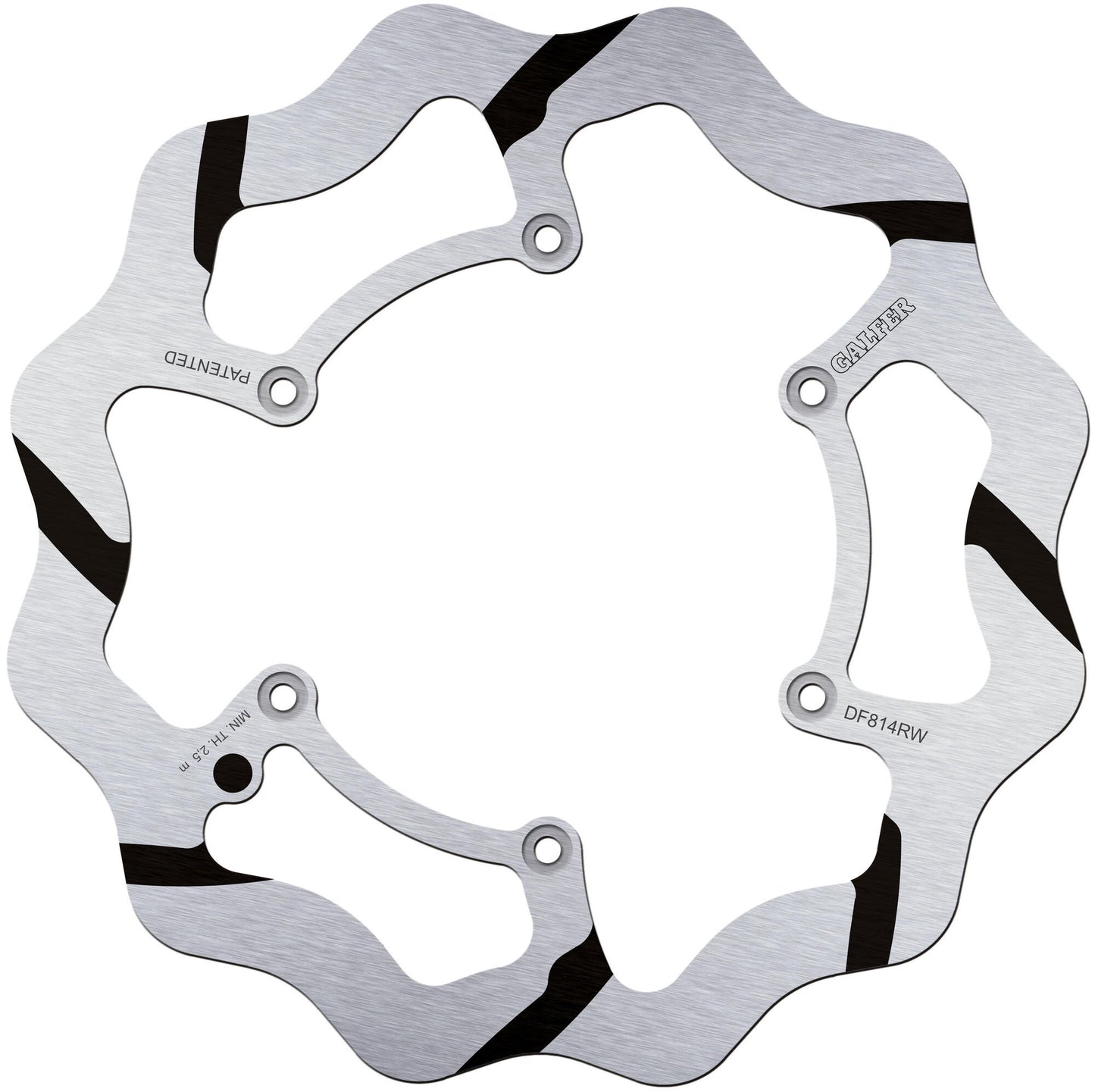 Disco freno Galfer df814 rotore df814 tipo w offroad rigido gr.