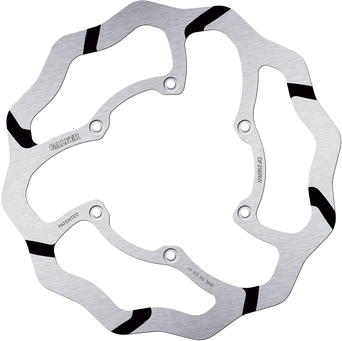 Galfer remschijf df296 wave rotor df296 rw offroad rigid gr.
