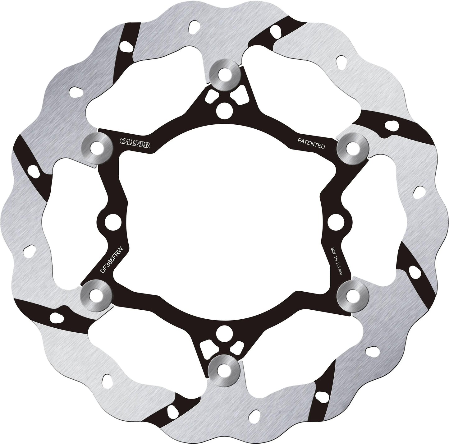 Galfer remschijf df368 rotor brake rotors sw.grooved