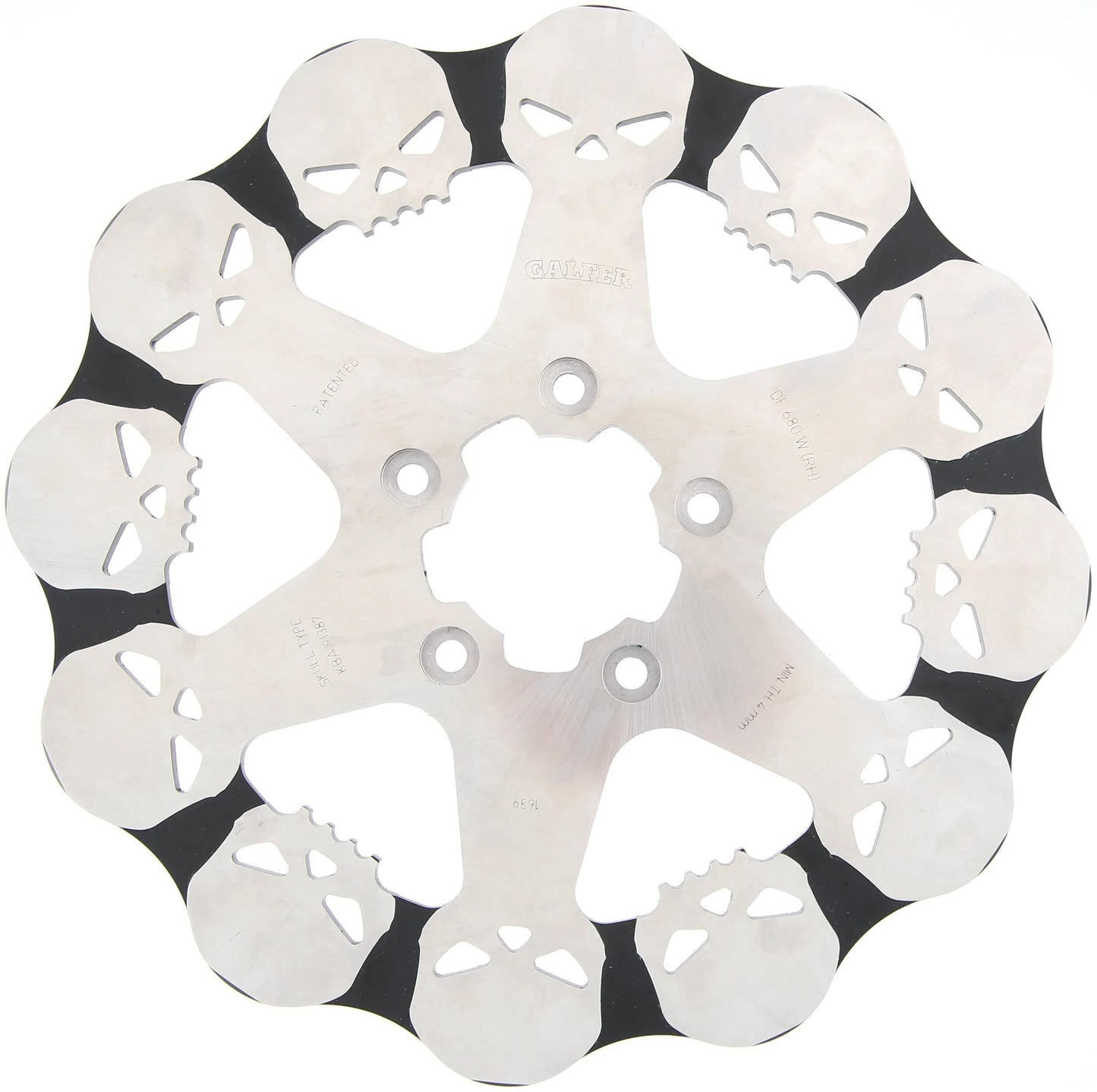Galfer remschijf df680 rotor df680 rh skull rigid