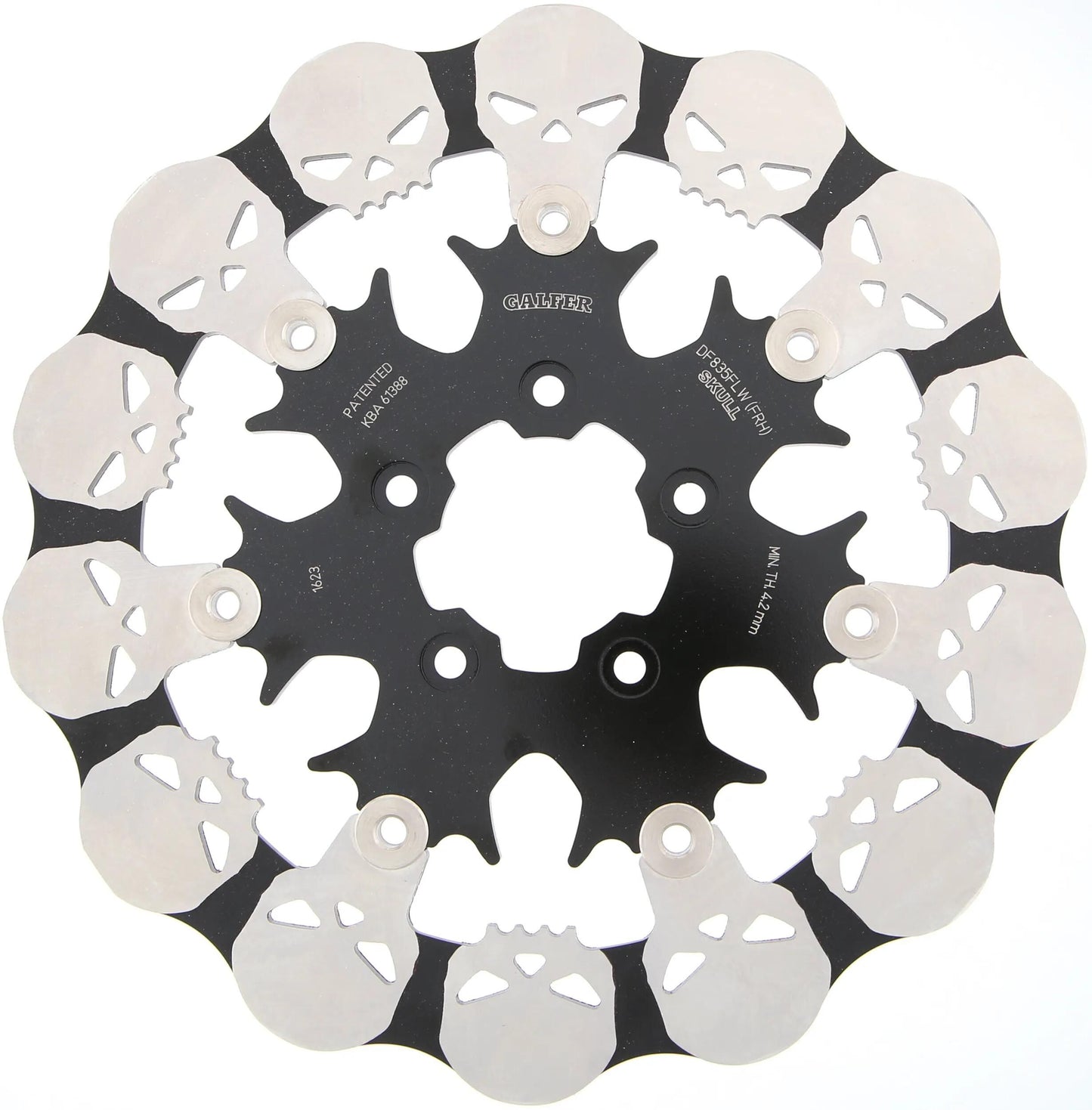 Galfer remschijf df835 rotor df835 frh skull floating