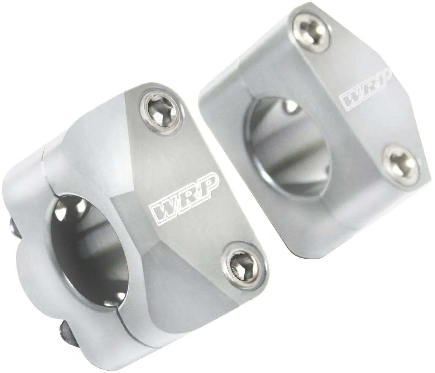 Wrp - racing lenkerklemmung pro mount clamp set pro mount wrp alu silver