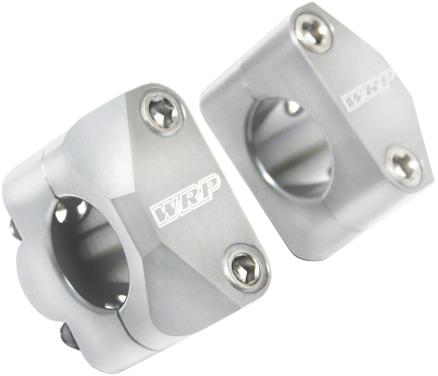 Wrp - set di morsetti manubrio racing wrp pro mount set di morsetti pro mount wrp alu silver