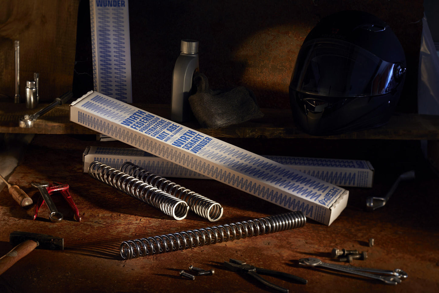 Wirth Fork Spring Set 3011 pulido