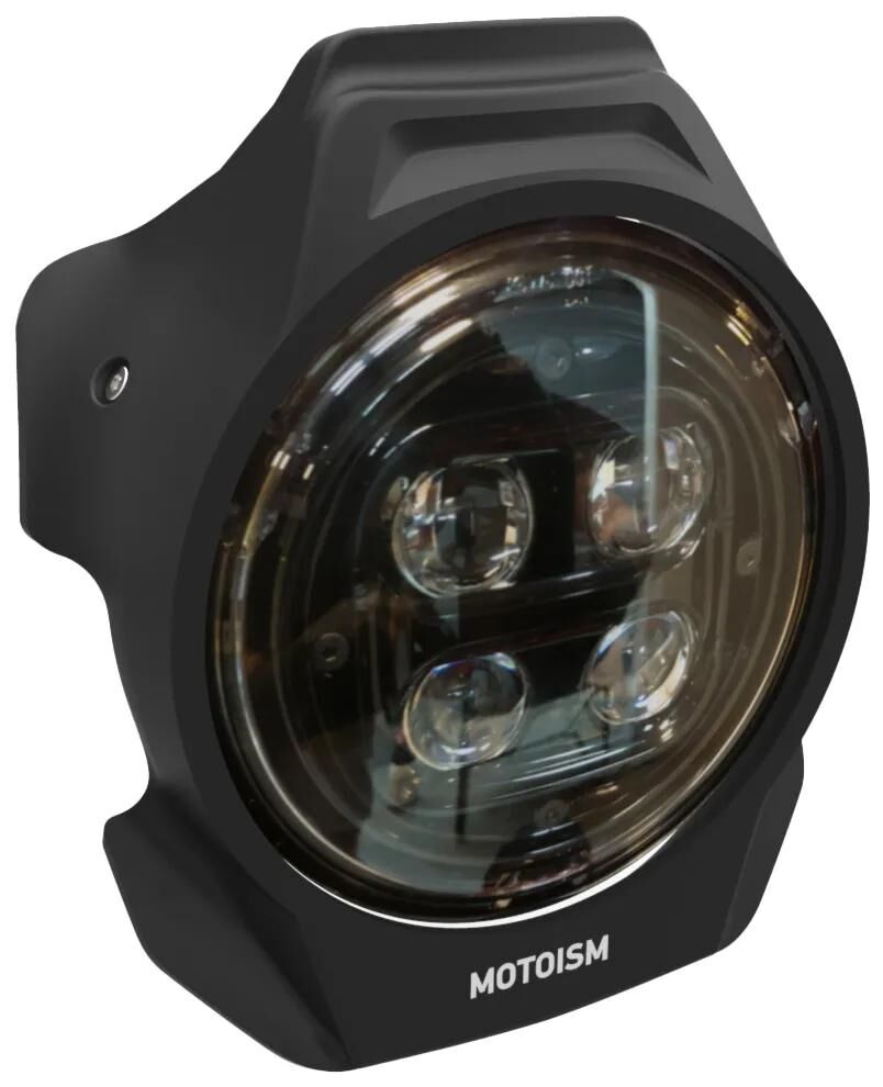 Motoism scheinwerfermaske the nightcrawler headlight mask mi honda cl500