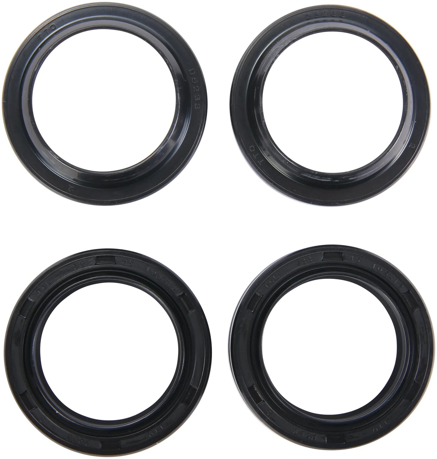 All balls racing voorvork keerring set fork seal set abr 56-111 incl. dust cap
