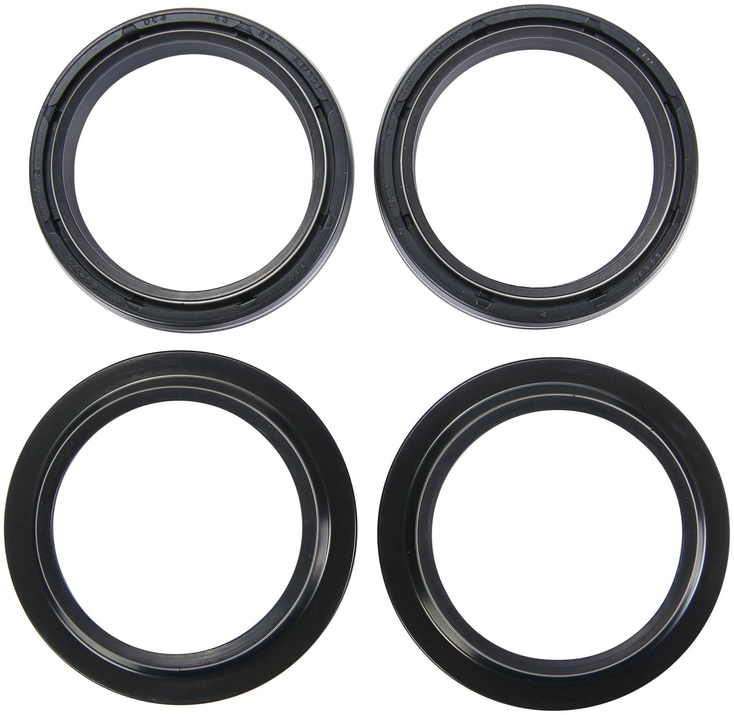 All balls racing voorvork keerring set fork seal set abr 56-137 incl. dust cap