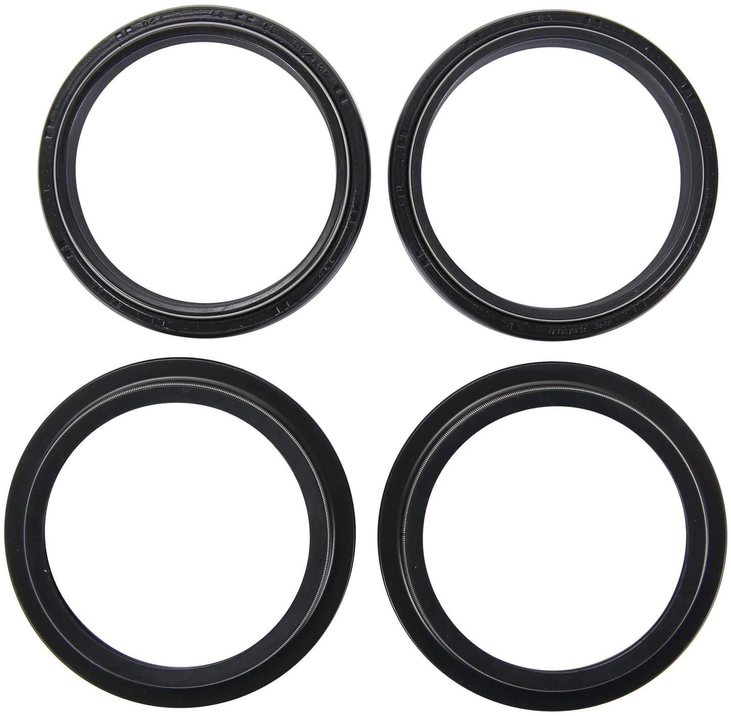 All balls racing voorvork keerring set fork seal set abr 56-147 incl. dust caps