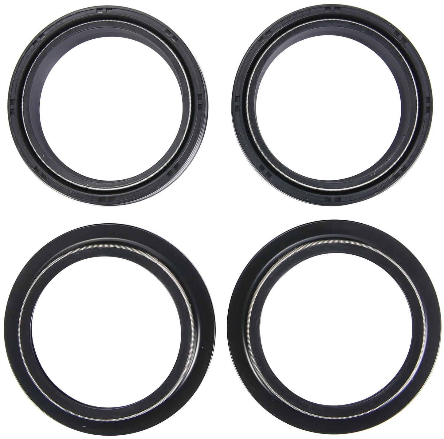 All balls racing voorvork keerring set fork seal set abr 56-161 incl. dust cap