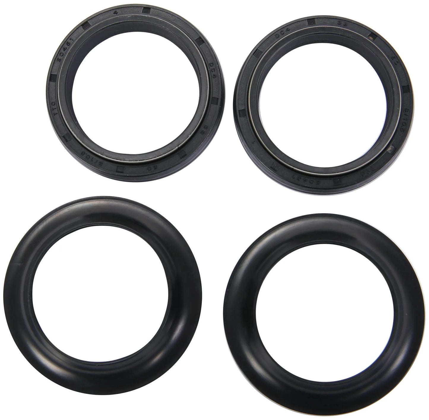All balls racing voorvork keerring set fork seal set abr 56-166 incl. dust cap