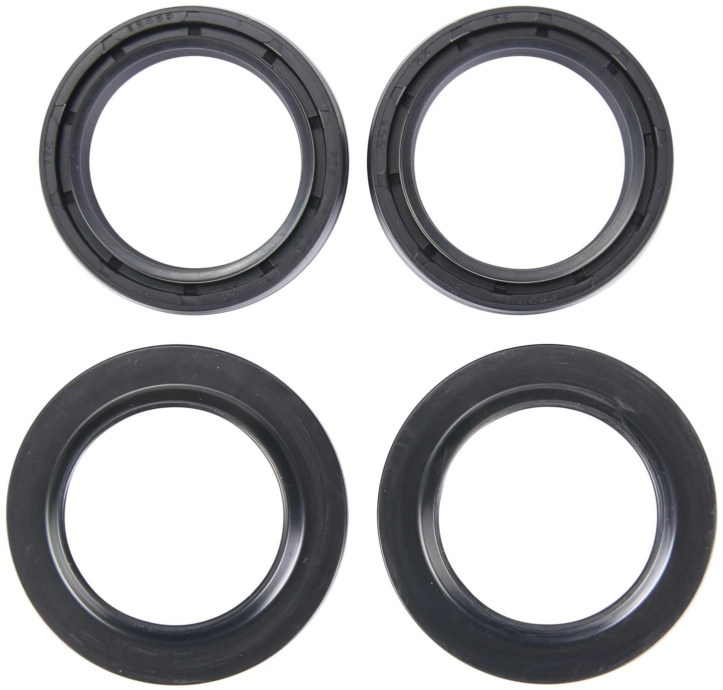 All balls racing voorvork keerring set fork seal set abr 56-174 incl. dust cap