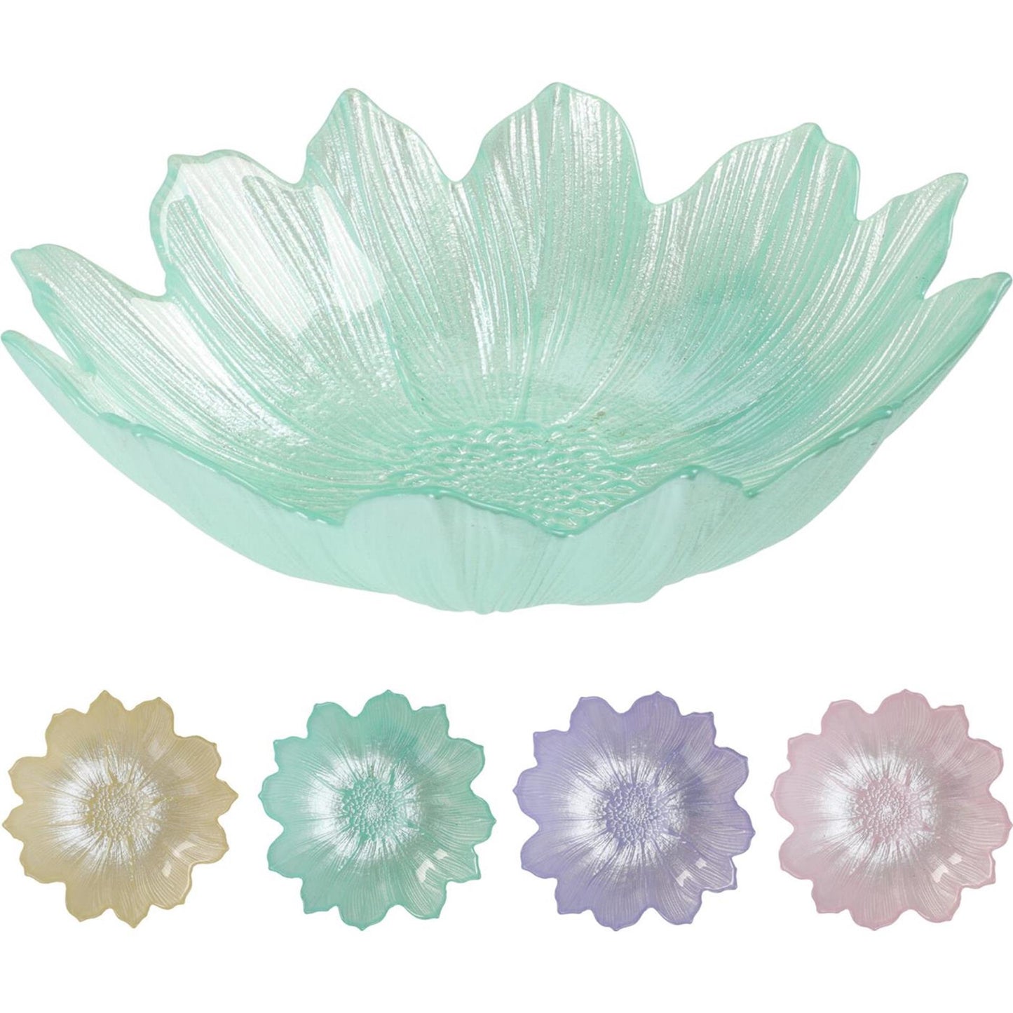 Ciotola per l'home styling vetro ø16cm 4 ass. colore