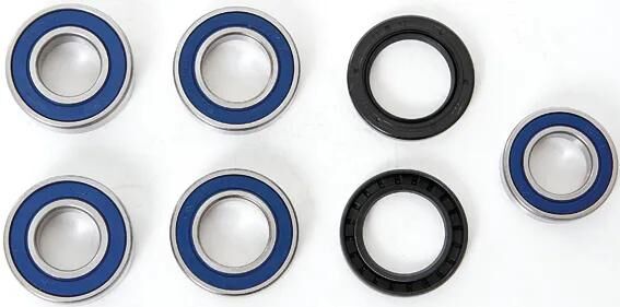 Juego de rodamientos de rueda de carreras All Balls, juegos de rodamientos de rueda 25-149 completos con anillos de cocción