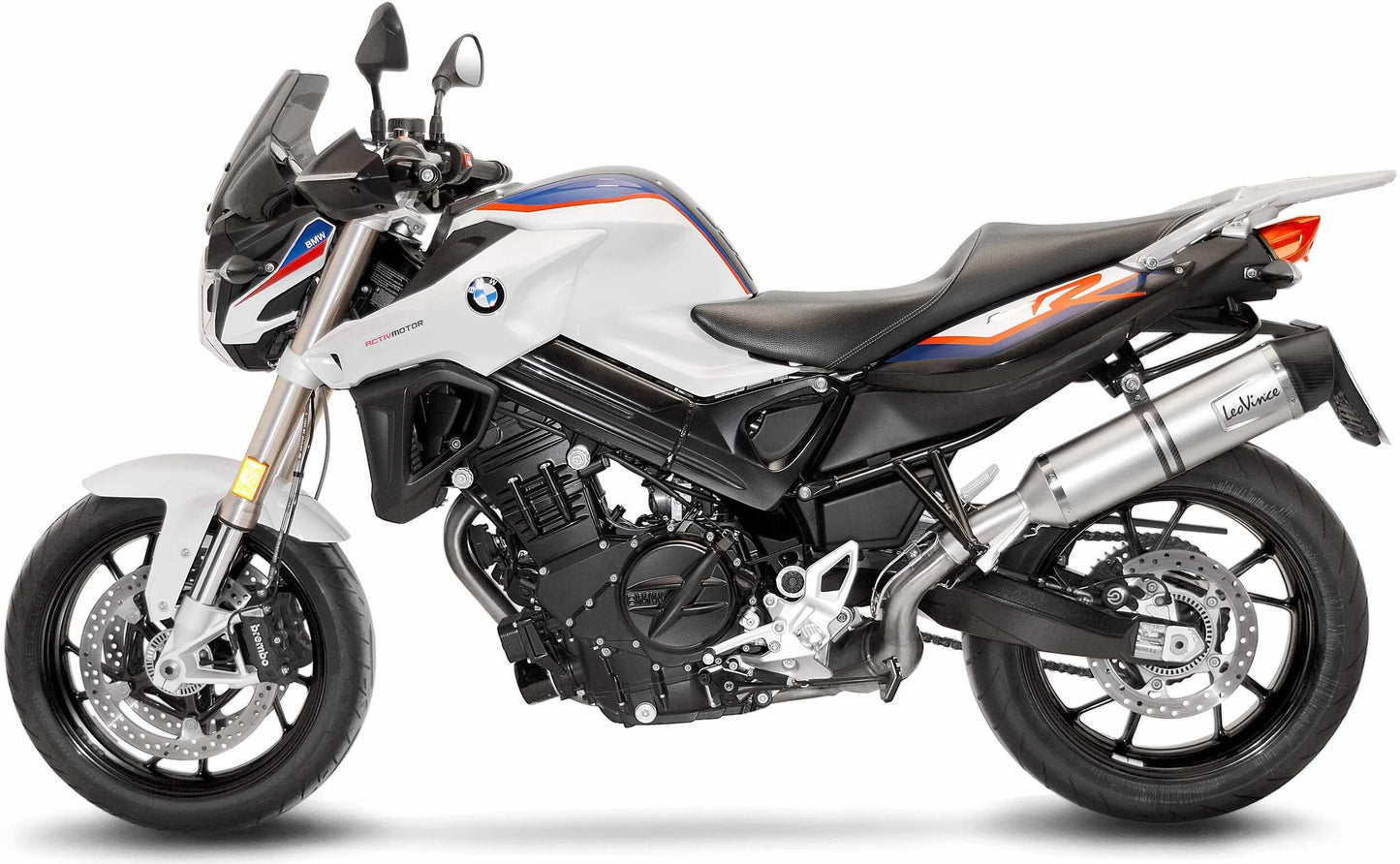 Silenziatore Leovince SBK LV One EVO II Schalld Leo Slipon LV One Inox