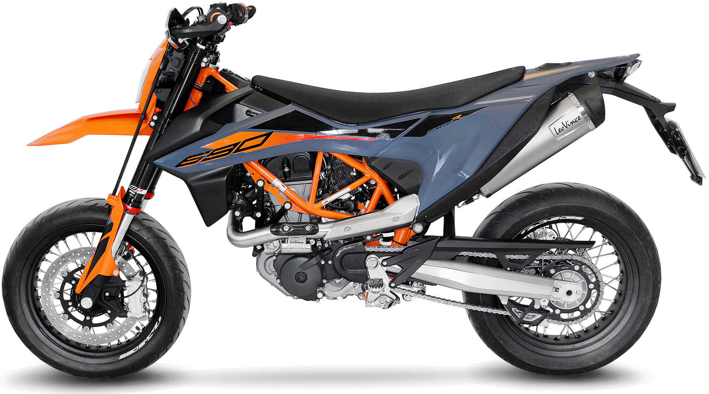 Silenciador Leovince SBK lv one evo ii schalld leo compl lv one inox