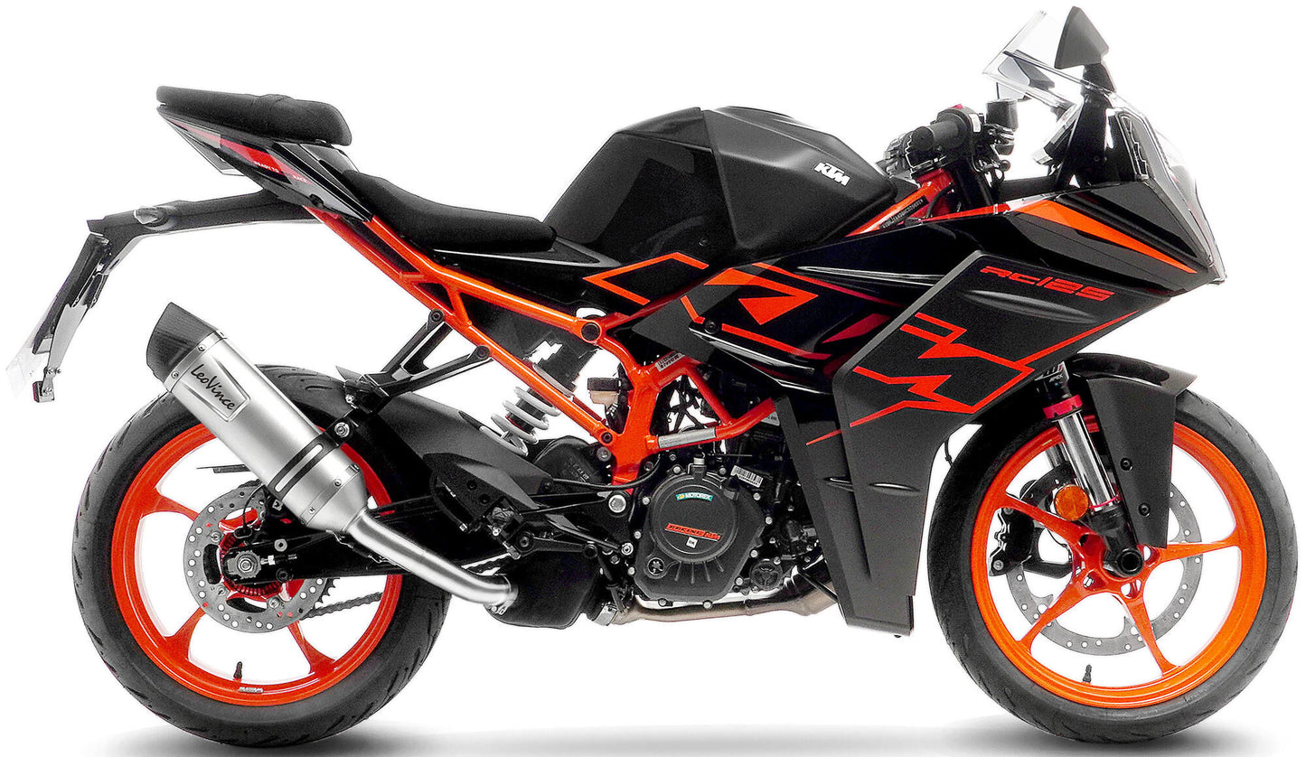 Silenziatore Leovince SBK LV One EVO II Schalld Leo Slipon LV One Inox