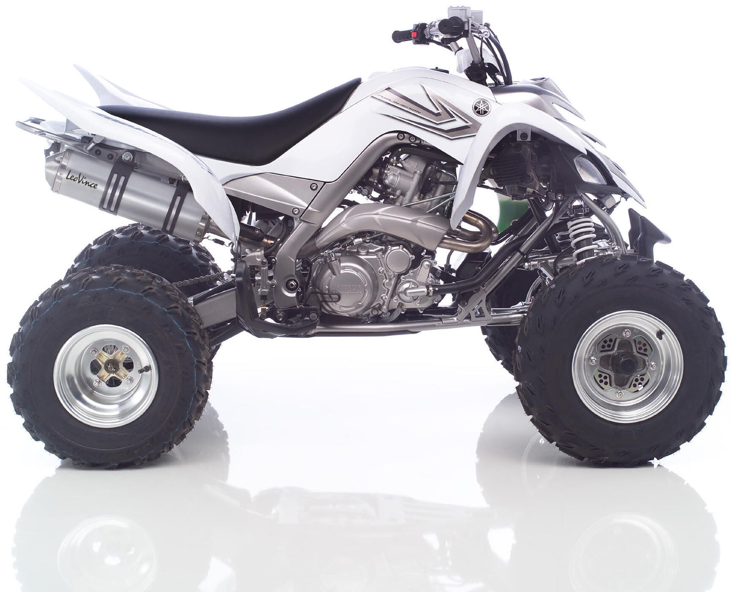 Silenciador leovince x3 atv quad schalld leo slipon x3 alu