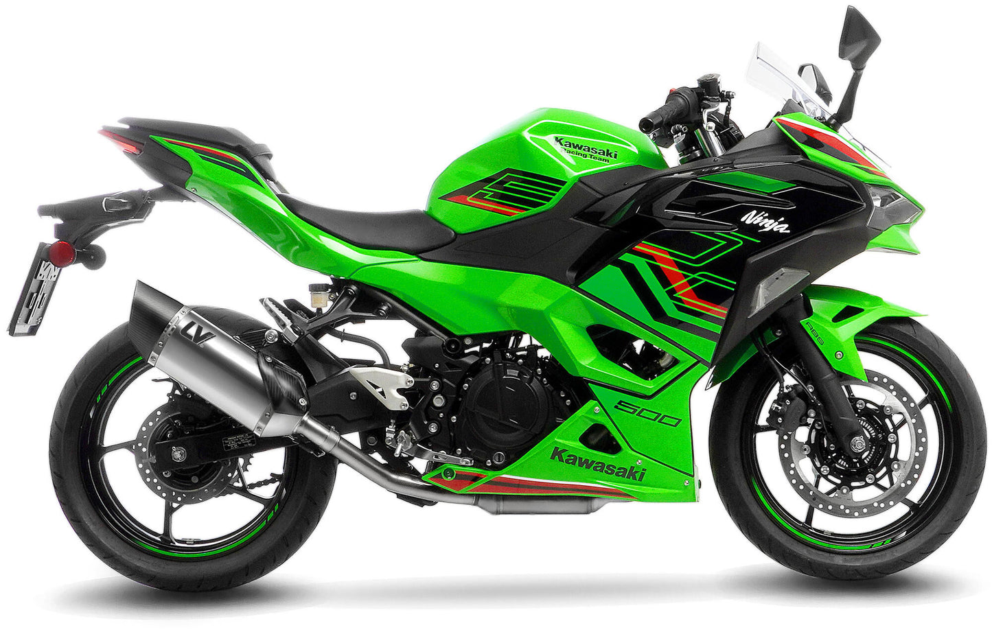 Silenziatore Leovince SBK LV-14 R Schalld Leo Slipon LV-14 R acciaio inox