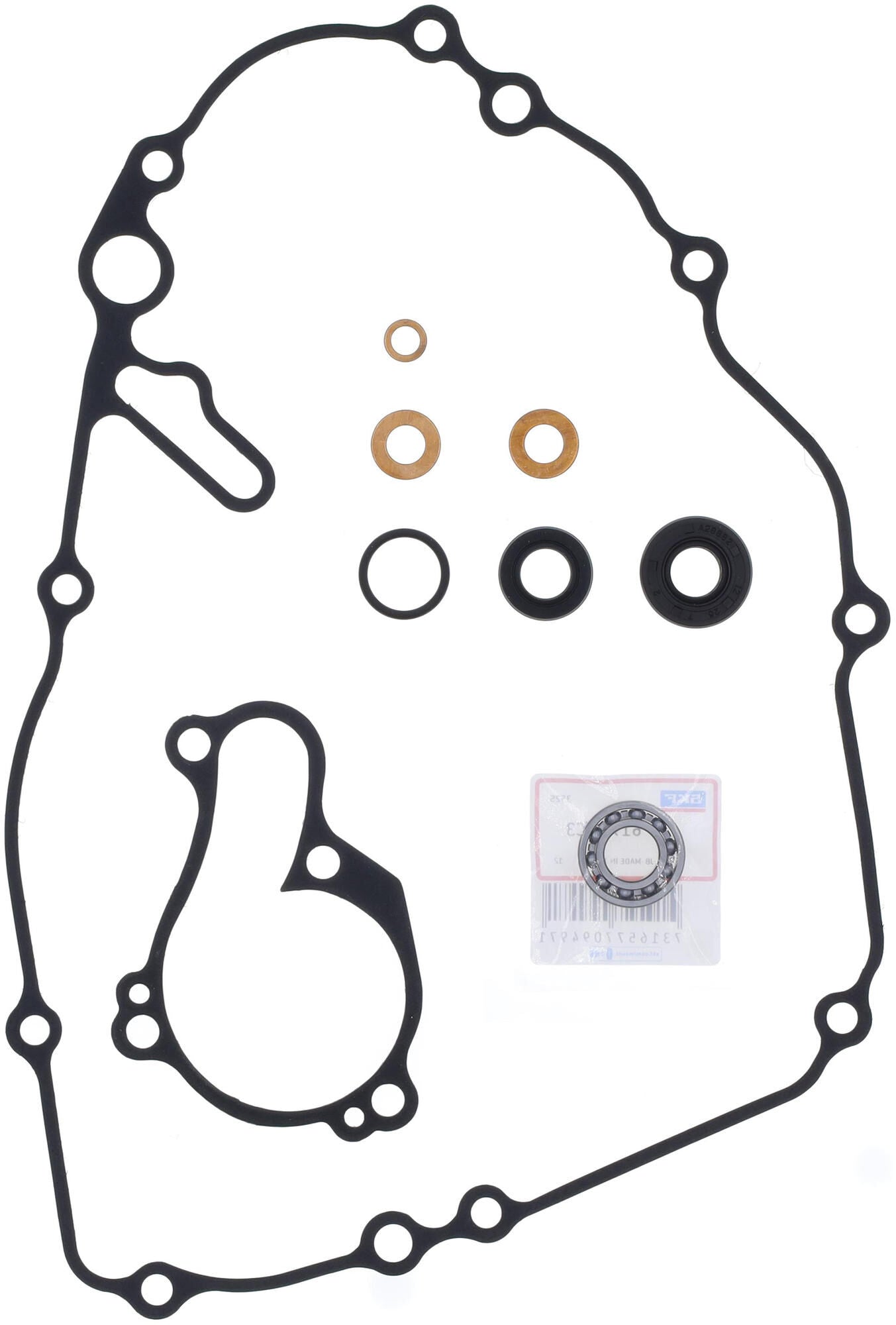 Kit riparazione pompa acqua Athena, kit riparazione pompa acqua, ventola