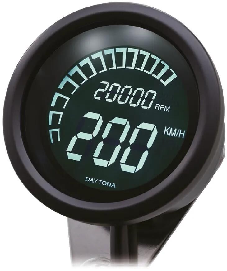 Speedometro Daytona Velona 60 Dark Twin.