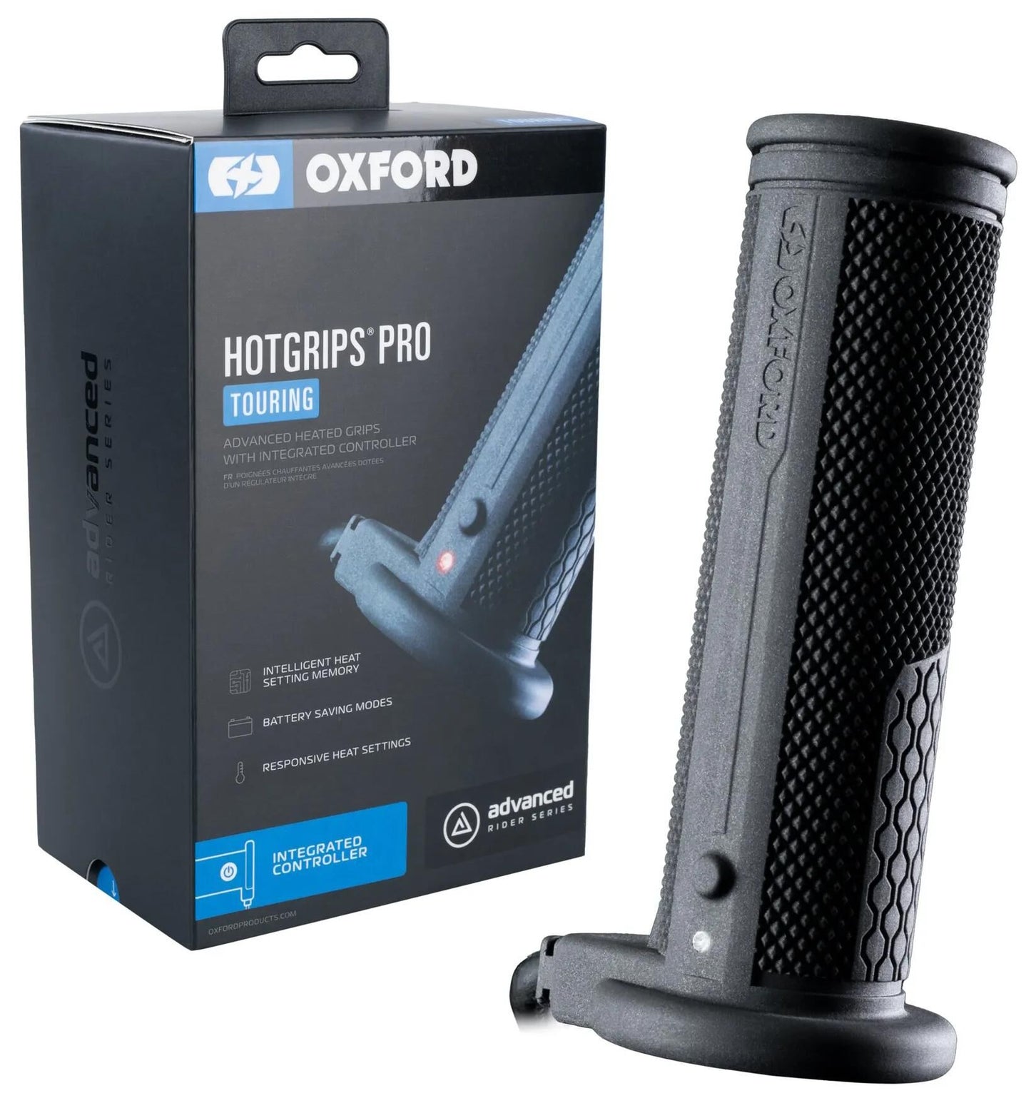 Oxford handvatverwarming hotgrips pro heated grips pro t 22+25mm open auto. contr.