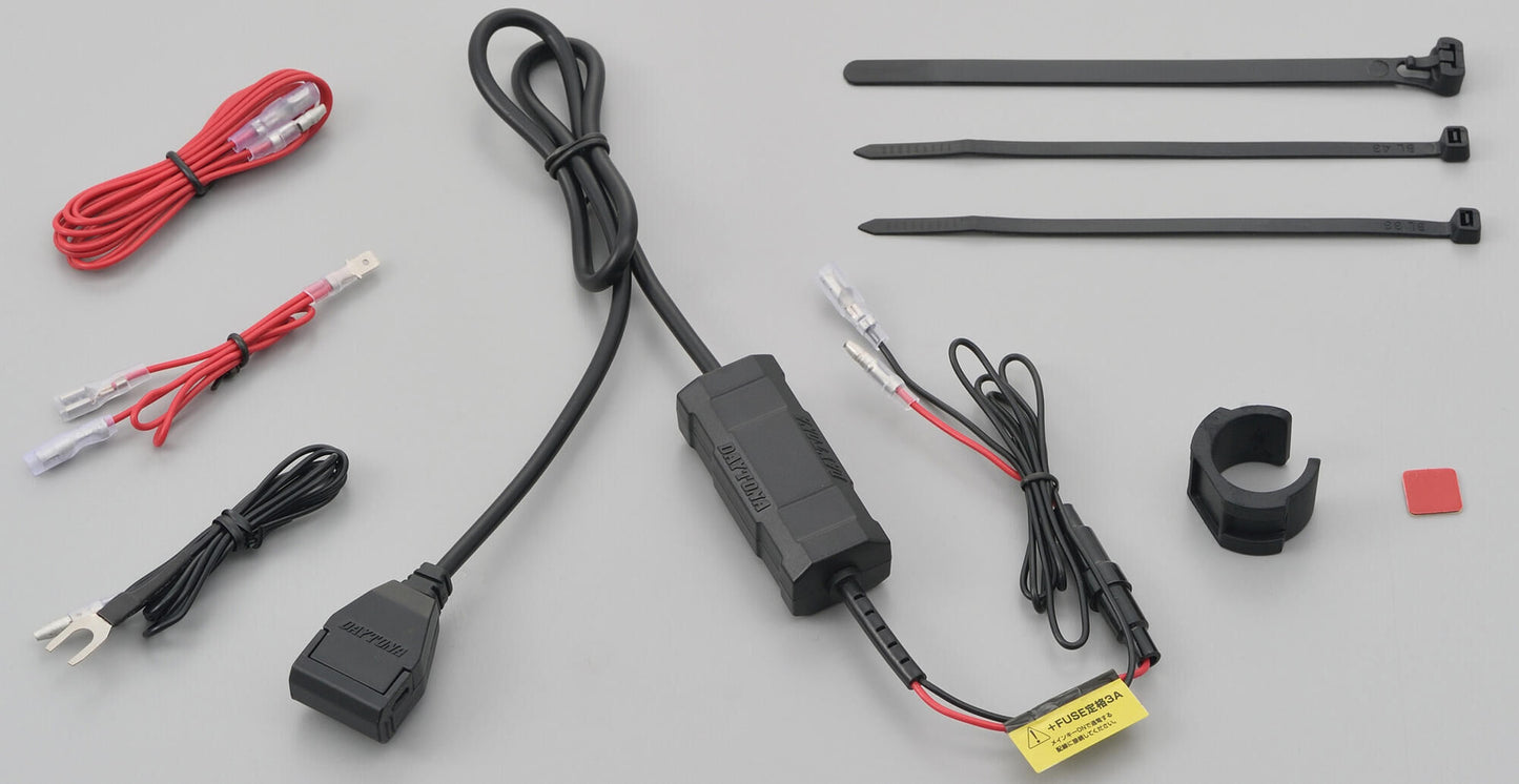 Daytona USB-Socket Type-A SW 12W