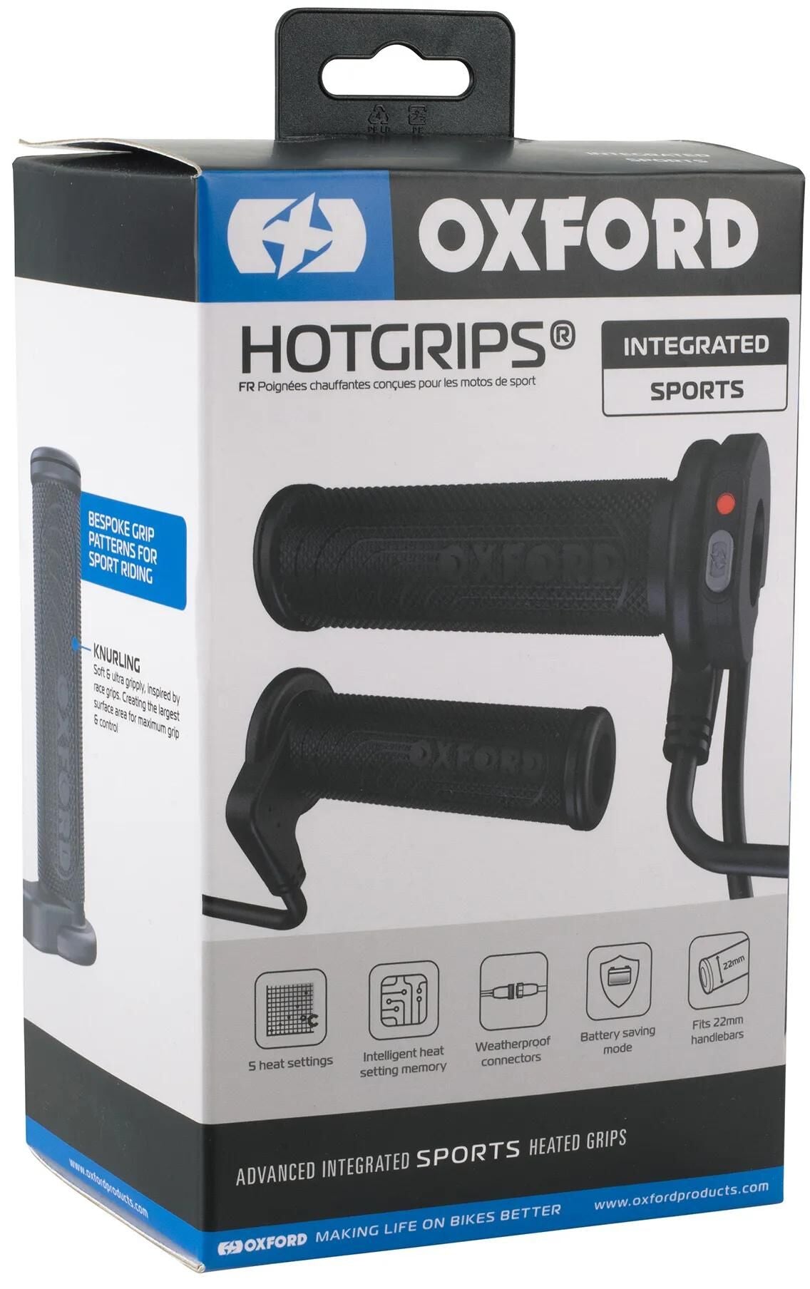 Oxford heizgriffe hotgrips®advanced integrated heated grips advanced integr. sport