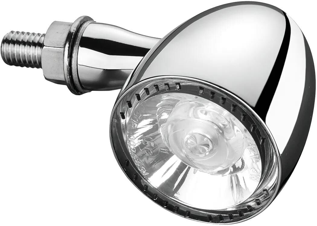 Kellermann KL Turn Signal Bullet 100 White, Chrome