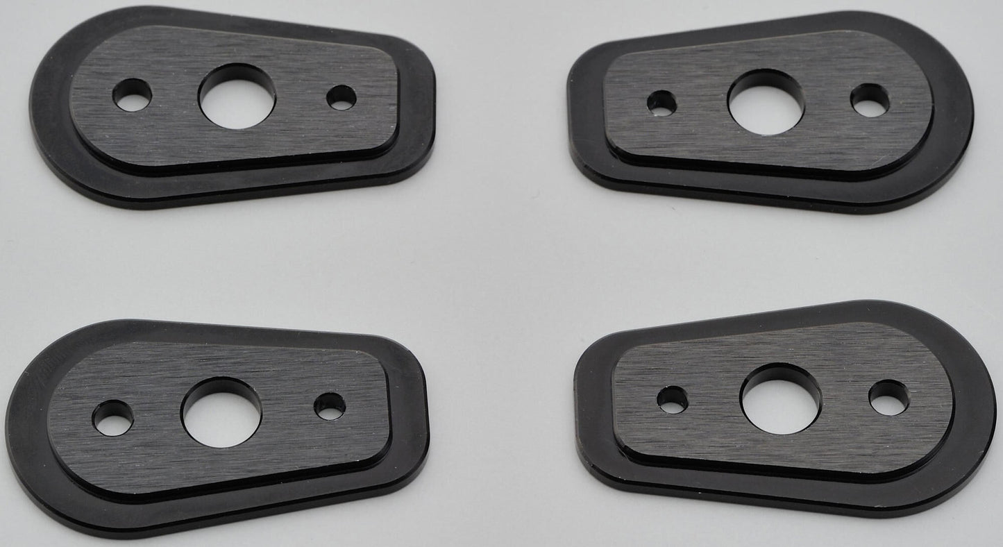 Piatti di adattatore da blinker daytona al kaw sw 4pcs